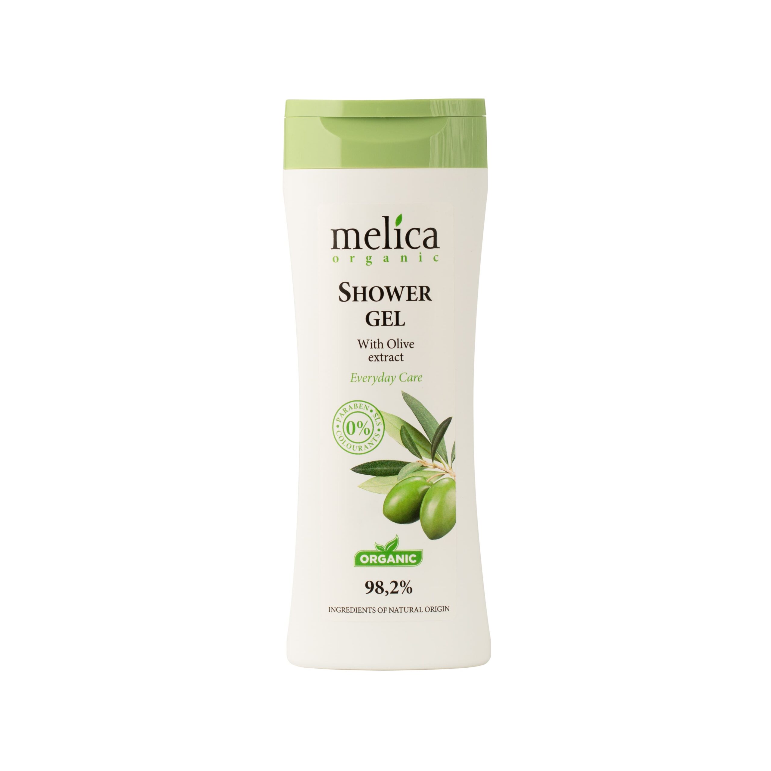 Гель для душу з екстрактом оливи Melica Organic