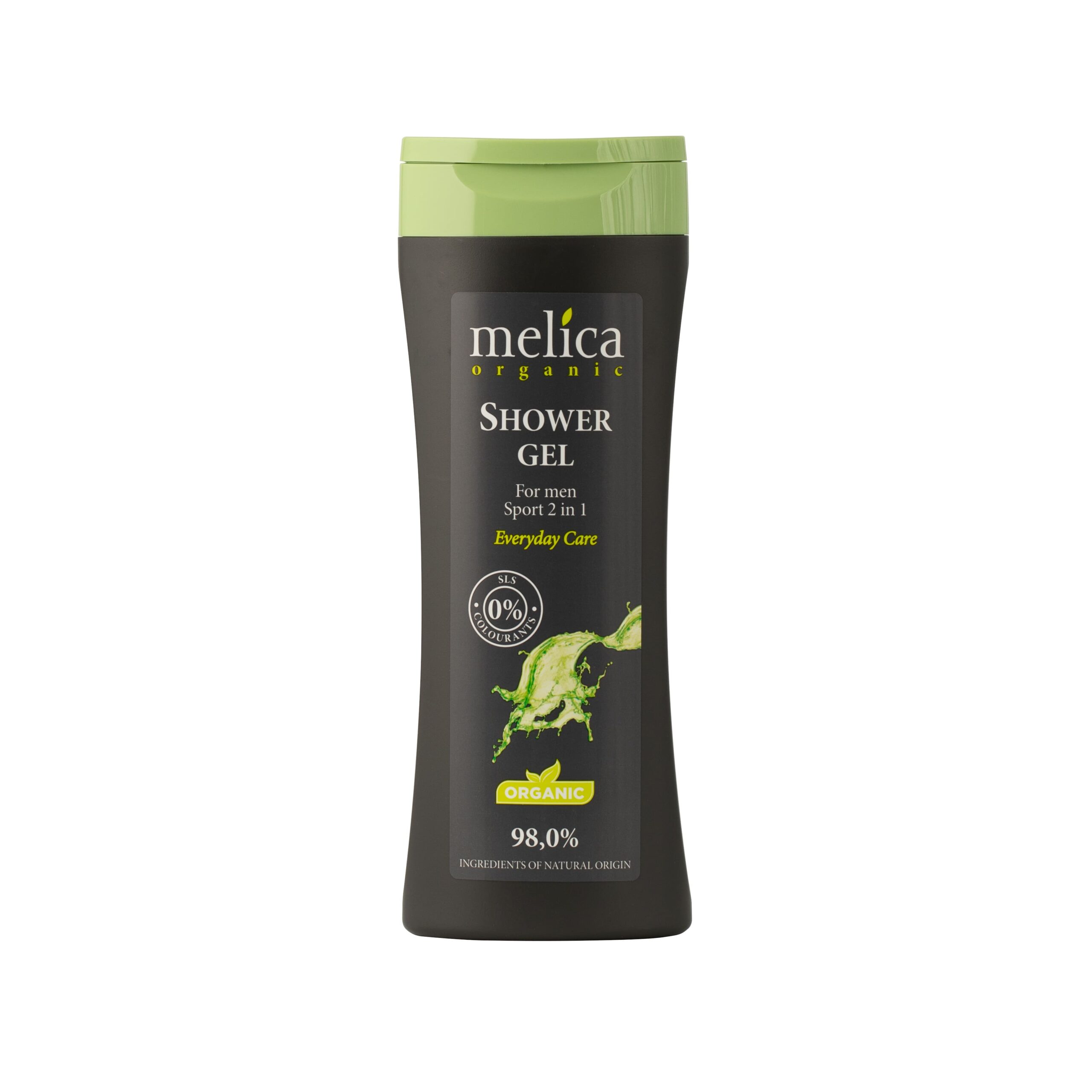 Гель для душу Спорт 2 в 1 для чоловіків Melica organic