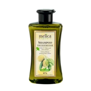 Шампунь Melica Organic для фарбованого волосся з УФ-фільтрами та екстрактом оливок, 300 мл