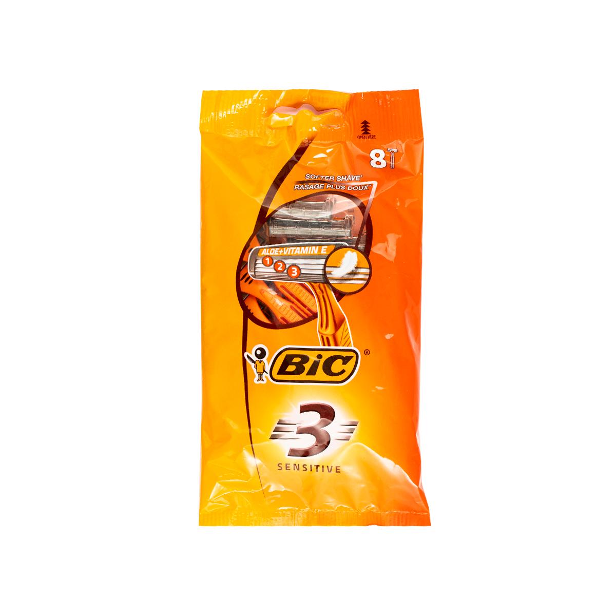 BIC 3 Action 8 шт