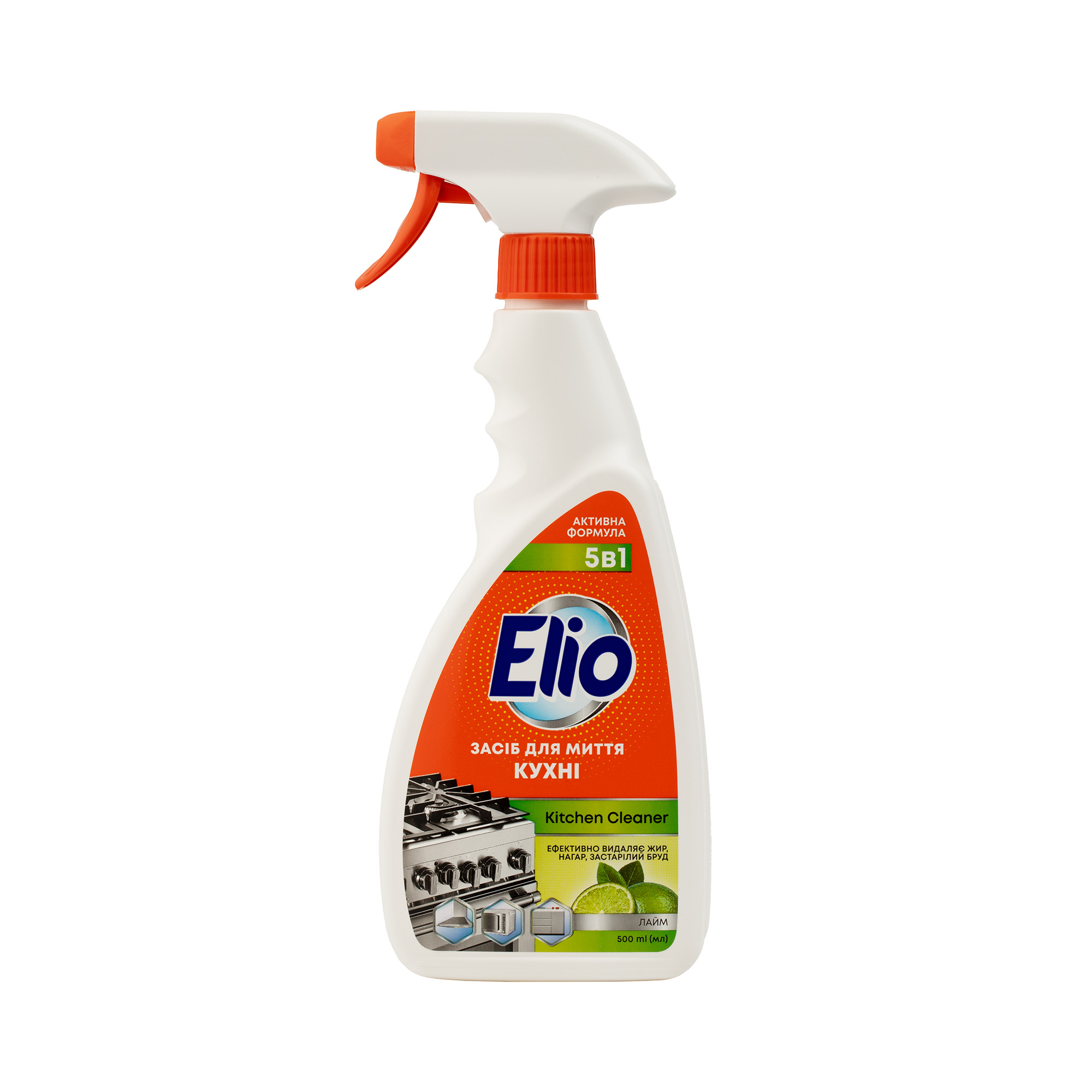 Засіб для миття кухні ELIO Лайм 0,5л