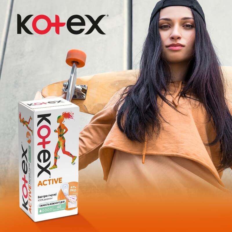 Kotex Liners Active Deo 4