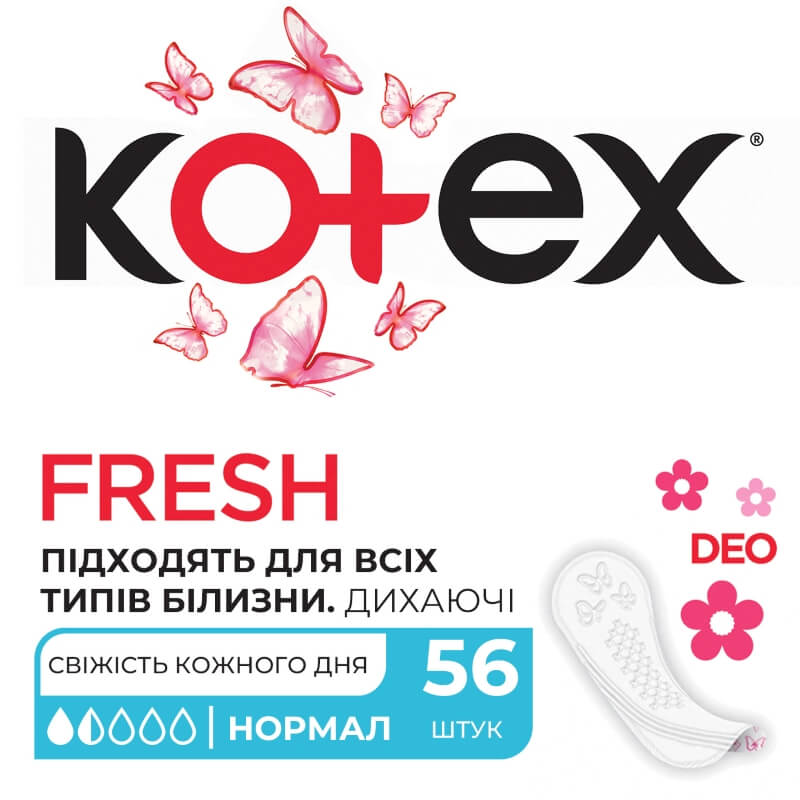 Kotex Liners Normal Deo