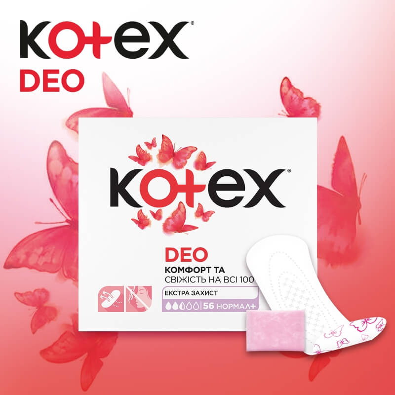Kotex Deo Normal Plus Liners 1