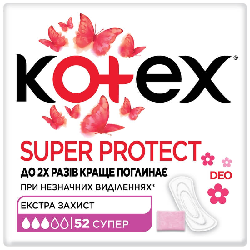 Kotex Liners Super Deo