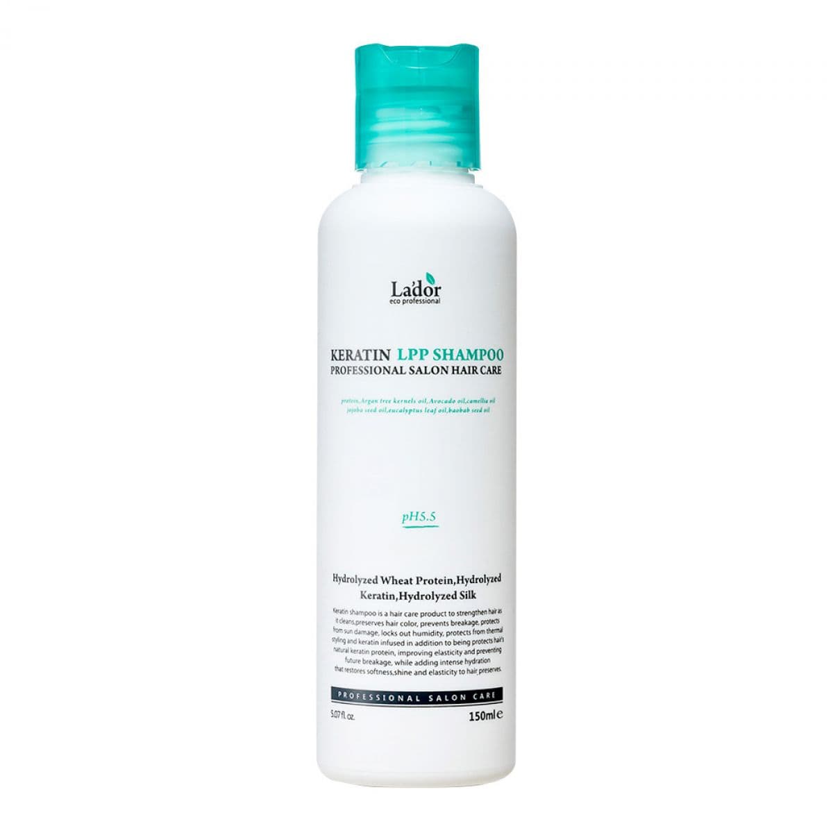 Кератиновий безсульфатний шампунь La'dor Keratin LPP Shampoo