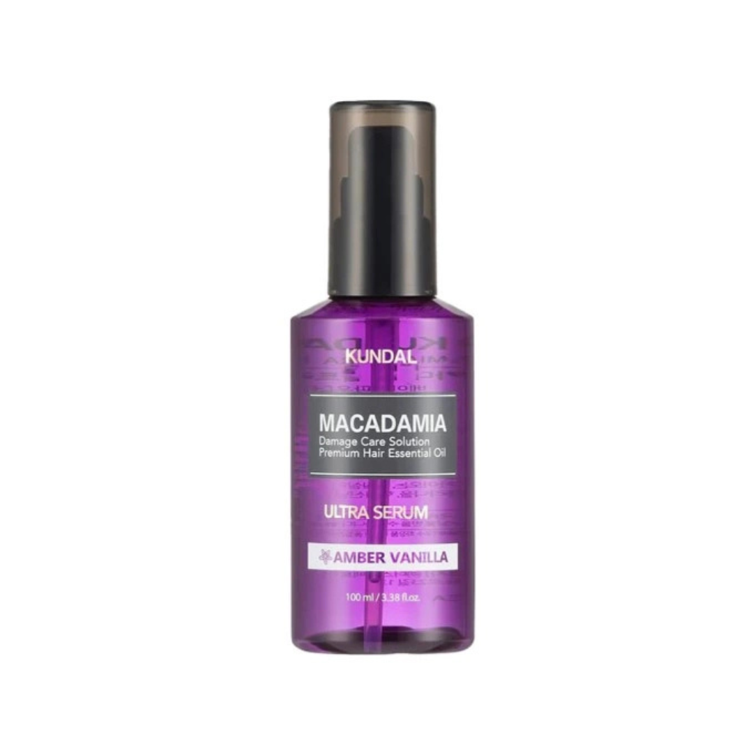 Живильна сироватка для волосся Kundal Macadamia Ultra Hair Serum Amber Vanilla, 100 мл