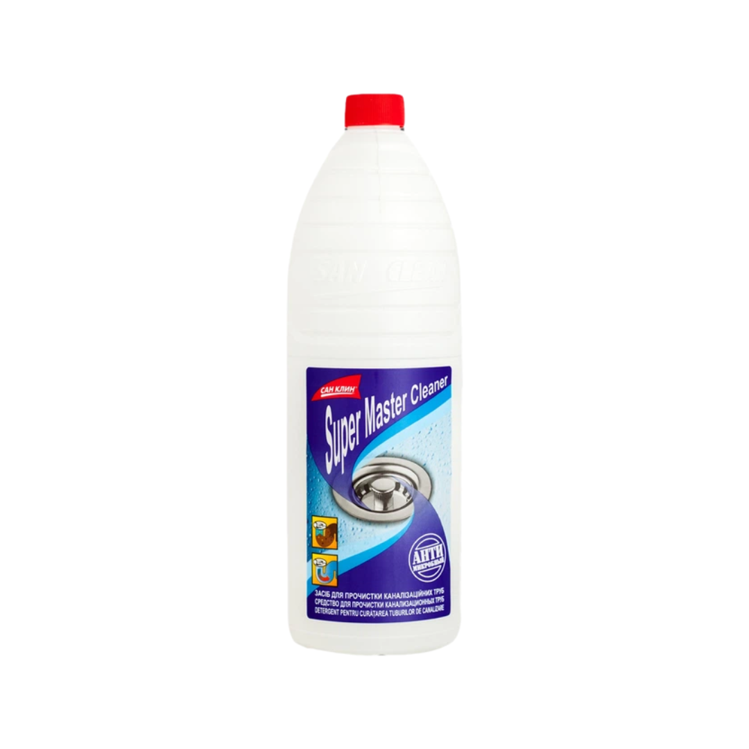 Засіб для очищення труб San Clean Super Master Cleaner, 1,2 л