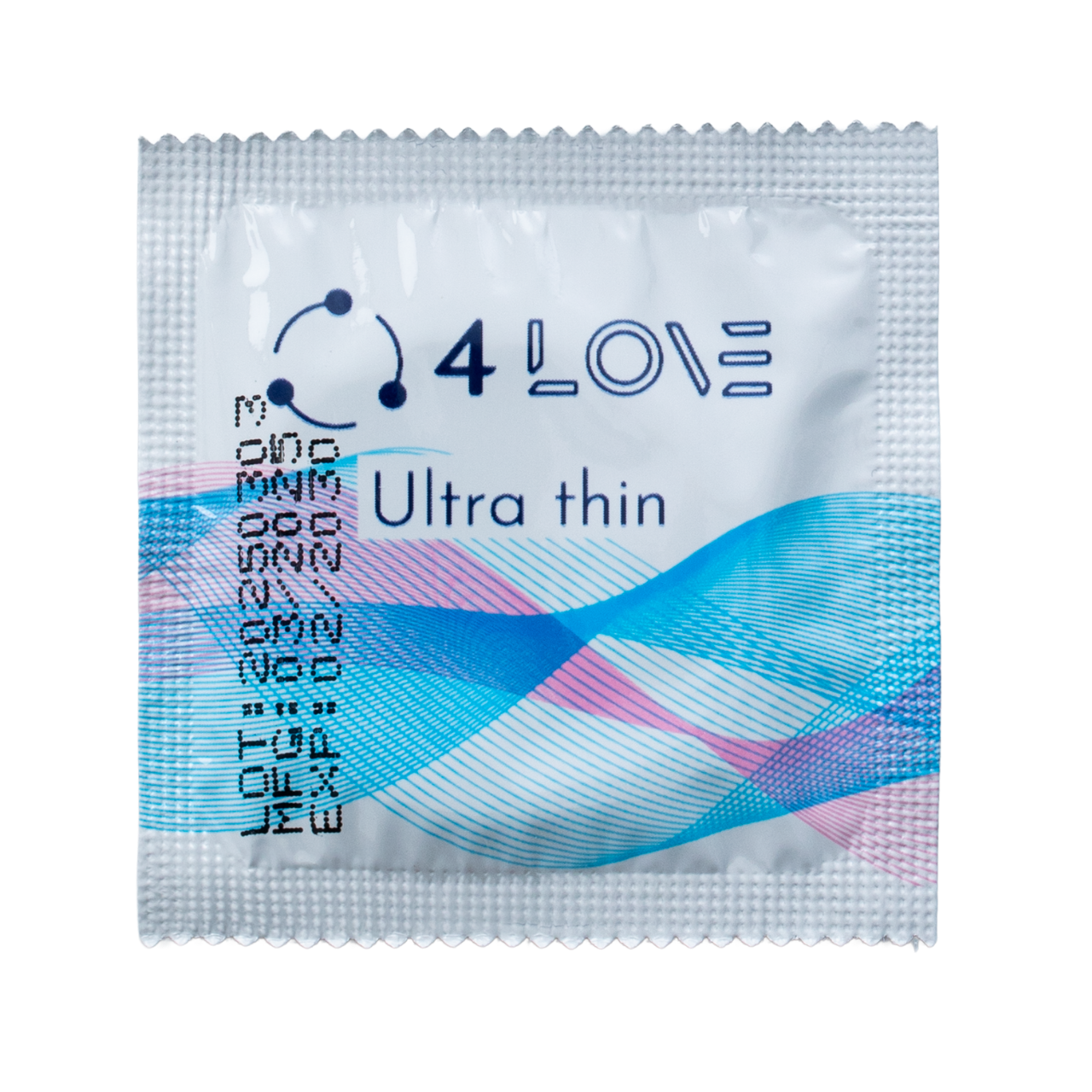 Презервативи 4LOVE Ultra Thin, 4 шт. в пачці - Зображення 4