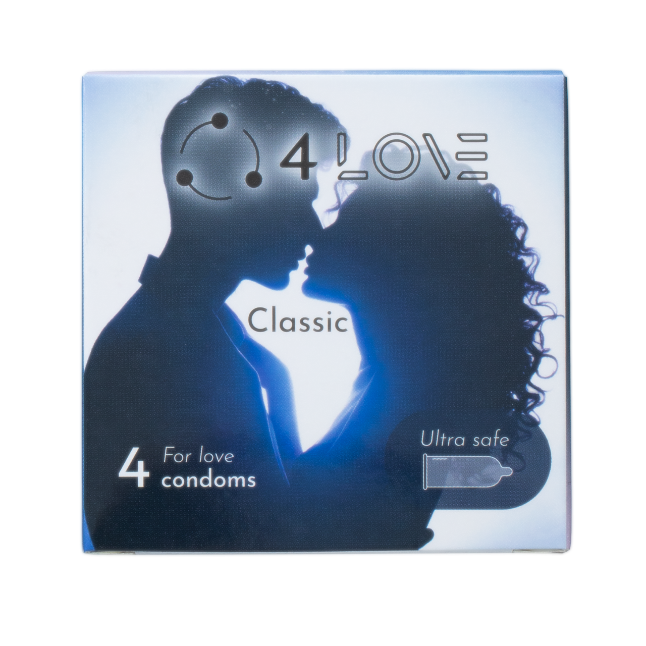Презервативи 4LOVE Classic, 4 шт.